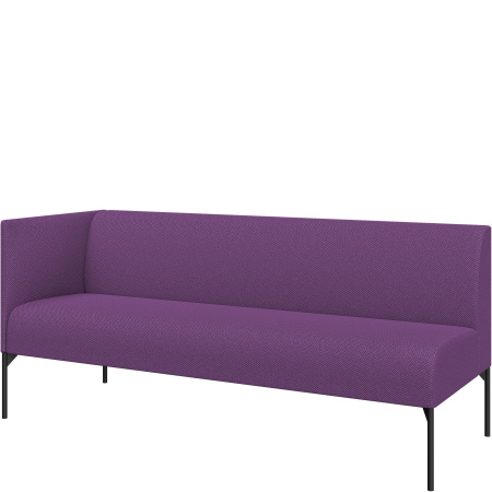 Диван Бридж. Модуль 3-местный правый. (Модуль 3-местный правый sweet_rose_violet)