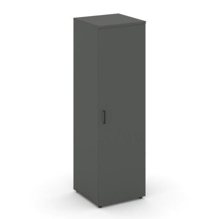 Гардероб узкий глубокий SN.GB.E-002 (600х600х1982) (Антрацит)