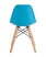 Стул DSW детский голубой (Стул DSW голубой)