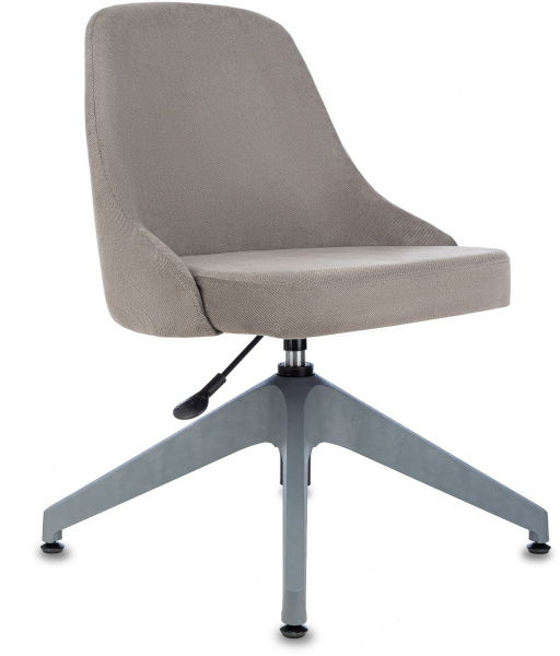 Кресло CH-340GLZ коричневый Marsell 22 крестов.4-луч. пластик пластик серый (Коричневый)