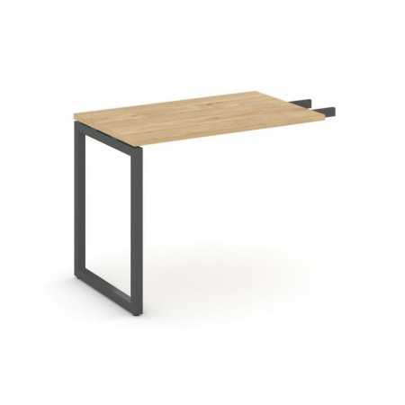 Брифинг-приставка SN-4O.BR-004 (1180х600х750) (Тиквуд Светлый/Металл Антрацит)