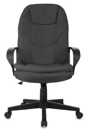 Кресло руководителя CH-868LT Fabric серый 38-417 крестов. пластик (Серый)