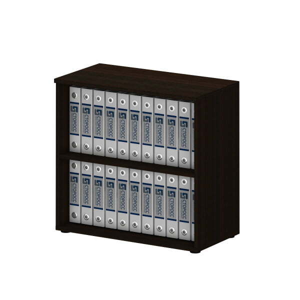 Стеллаж низкий Талант 750 800x450x770 (Венге тёмный)