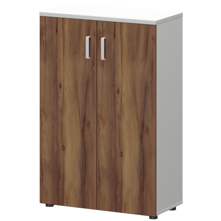 Шкаф Смарт СМШ-38Д Тип1 792x380x1214 (Белый/Таксония)