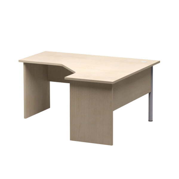 Стол угловой правый Этюд Т20.34пр 1600x1400x750 (Дуб Шамони светлый)