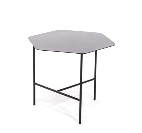 STRATI S стол кофейный металлЫЙ (ПОЛУМАТ)