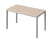 Стол письменный Public comfort СL-31 1350x700x740 (Дуб сантана светлыйБелый)