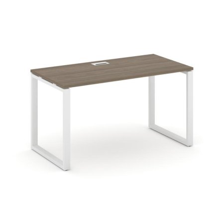 Стол письменный SN-6O.SP-022 (1180х800х750) (Вяз Благородный/Металл Белый)