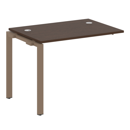 Проходной наборный элемент рабочей станции Metal System Style БП.ПРС-СП-1.1 1000x720x750 (Венге Цаво/Мокко металл)