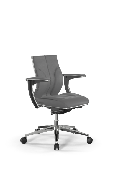 Кресло для руководителя Метта Samurai S4-11U - Infinity /Kc06/Wm06/U1mL-mL(M26.B32.G25.W03) (Серый)