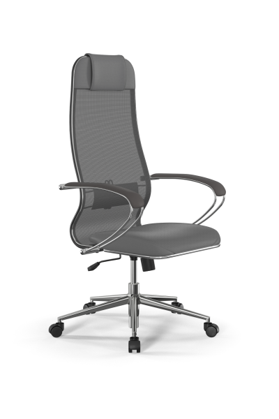 Кресло для руководителя Метта Sit 10 B1-115K - X2+Extra /Um00/Wm12/K1cL(M09.B23.G18.W01) (Серый)