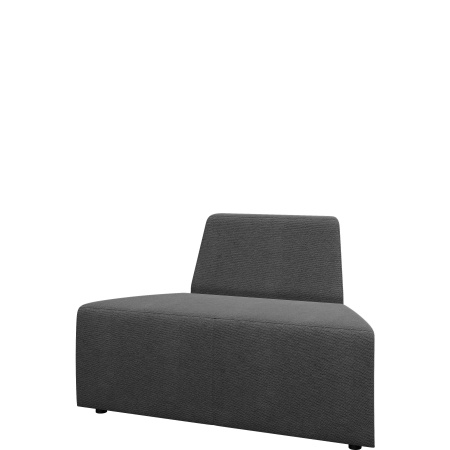 Диван Оригами. Модуль 1-местный внешний. (Модуль 1-местный внешний bravo_a_dark_grey)