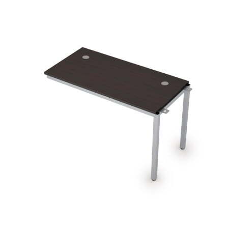 6МБС.168 Линейные бенч-системы, средний модуль (1200x600x750) (Венге/Алюминий матовый)