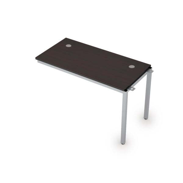 6МБС.168 Линейные бенч-системы, средний модуль (1200x600x750) (Венге/Алюминий матовый)