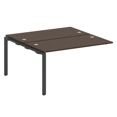 Проходной наборный элемент рабочей станции Metal System Style БП.ПРС-СП-2.3 1400x1475x750 (Венге Цаво/Антрацит металл)