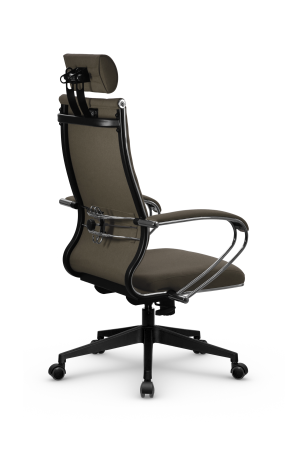 Кресло для руководителя Метта МЕТТА B 2m 34PF/подл.127/осн.002 (Коричневый)