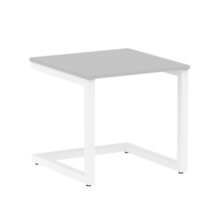 Компьютерный стол VR.SP-2-58G 580x600x550 (Серый/Белый Металл)