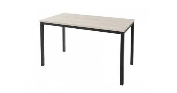 Стол на металлокаркасе одинарный Инновация IL-31 1350х700х750 (Акация МораваАнтрацит)