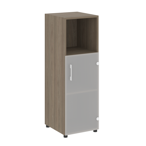 Шкаф средний узкий нужен топ правый LT.SU 2.2 R 400x450x1195 (Вяз Благородный)