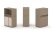 Тумба одиночная + низкая надставка ES.NB.1N-3 (750х410х1135) (Латте/Тиквуд Светлый)