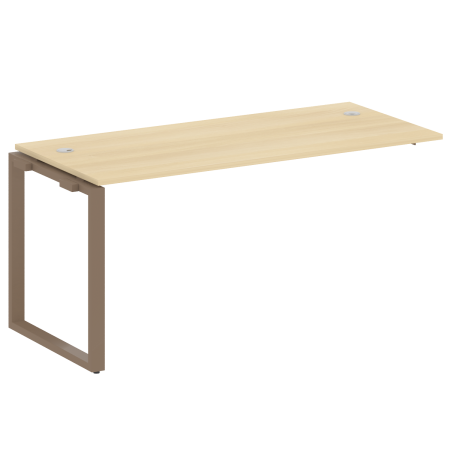 Проходной наборный элемент рабочей станции Metal System Style БО.ПРС-СП-1.4 1600x720x750 (Акация/Мокко металл)