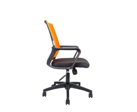 Бит LB / черный пластик / оранжевая сетка / черная ткань (Черный)