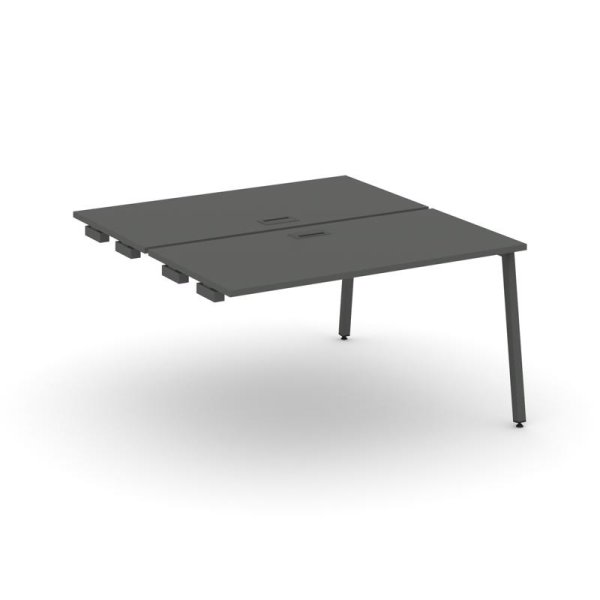 Стол-приставка к опорным элементам SN-4A.DPRS-004 (1580х1232х750) (Антрацит/Металл Антрацит)