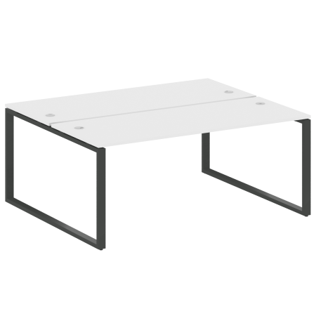 Рабочая станция Metal System Style БО.РАС-СП-2.5 1800x1475x750 (Белый/Антрацит металл)
