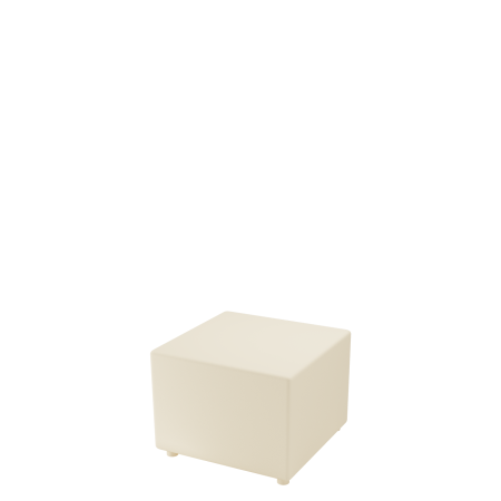 Пуф квадратный для офиса Модуль (М-70) (Бежевый)