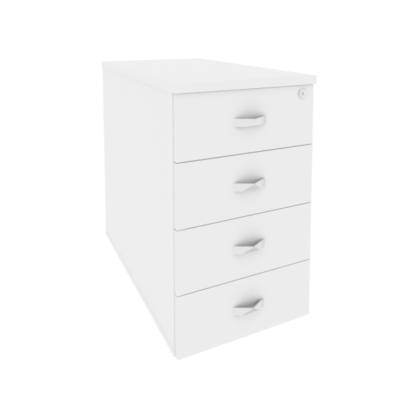 Тумба приставная/опорная Onix O.TPO-1.8 432x800x750 (Белый Бриллиант)