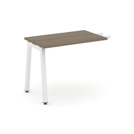 Брифинг-приставка SN-5A.BR-003 (980х600х750) (Вяз Благородный/Металл Белый)