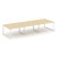 Рабочая станция 2-х сторонняя SN-6O.DRS-072 (3540х1432х750) (Тиквуд Светлый/Металл Антрацит)