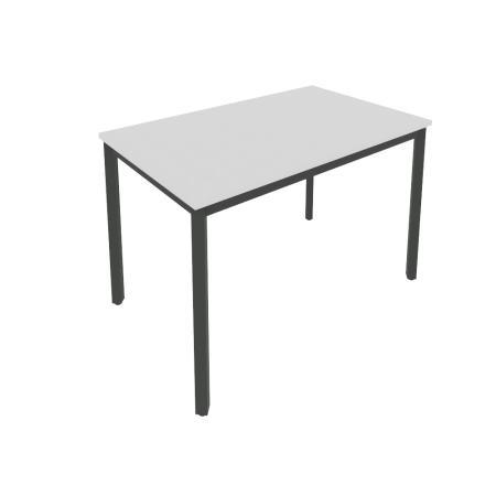 Стол письменный на металлокаркасе Slim С.СП-4 1180x720x750 (Серый/Антрацит металл)