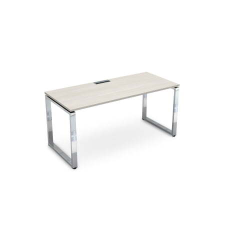 Стол рабочий Gloss line НСР-О.004 1600x700x750 (IvoryХром)
