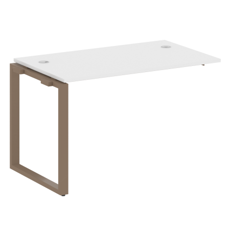 Проходной наборный элемент рабочей станции Metal System Style БО.ПРС-СП-1.2 1200x720x750 (Белый/Мокко металл)