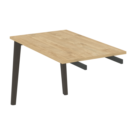 Брифинг-приставка на деревянных опорах Onix Wood Direct OW.BR-11 1180x720x750 (Тиквуд Светлый/Дуб Темный)