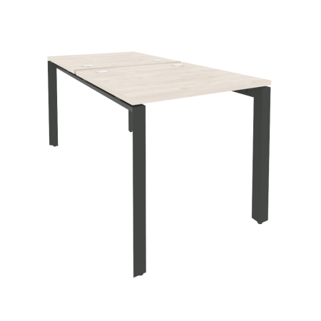 Рабочая станция на П-образном м/к Onix O.MP-D.RS-2.0.8 780x1635x750 (Денвер Светлый/Черный металл)