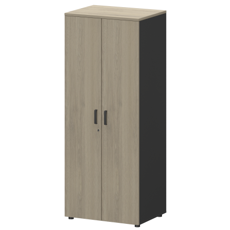 Шкаф для одежды Смарт СМШ-58-6ШД Тип2 792x594x1990 (Графит/Кронберг)