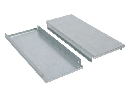 Стеллаж SB 200x152x51/4 c оцинкованным настилом (Серый/Синий)