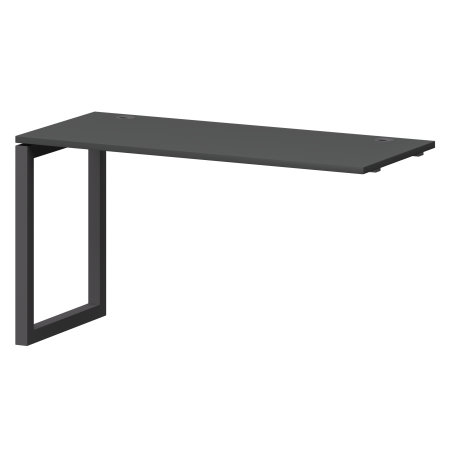 Модуль линейный на металлокаркасе Смарт СМС25-О-14К.60Э.Пр.50 1400x600x750 (Графит/Антрацит)