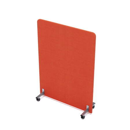 Акустическая мобильная перегородка SOFTOffice 011.МП.1014 1000x377x1400 (Orange)