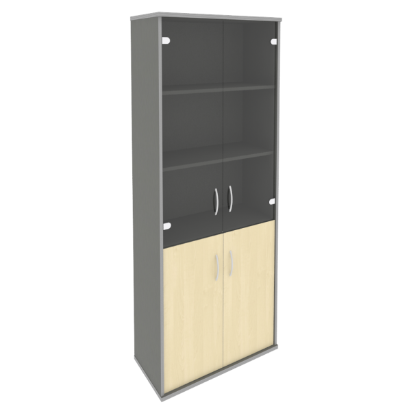 Шкаф Riva А.СТ-1.2 770x365x1980 (Клен-Металлик)