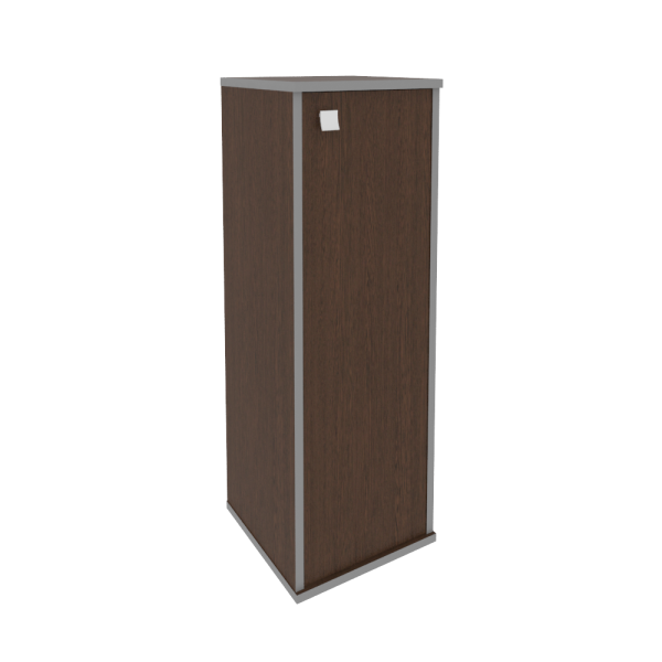 Шкаф средний  узкий, правый Style Л.СУ-2.3Пр 412x410x1215 (Венге Цаво)