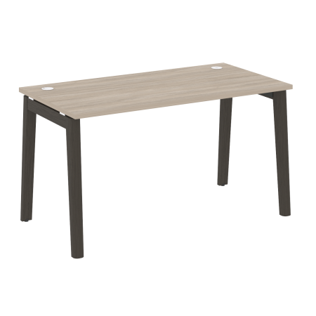 Стол рабочий на деревянных опорах Onix Wood OW.SP-3.7 1380x720x750 (Дуб Аттик/Дуб Темный)