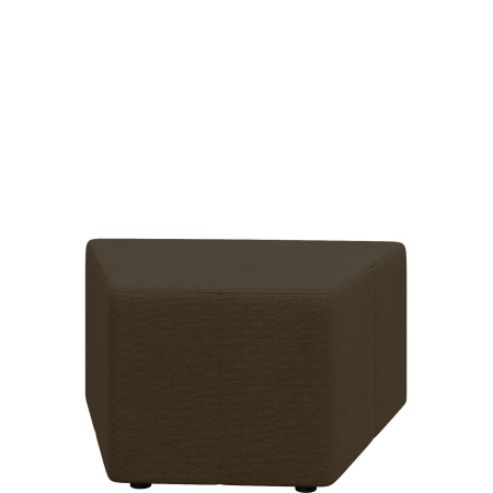 Диван Оригами. Пуф трапеция. (Пуф трапеция bravo_a_dark_brown)