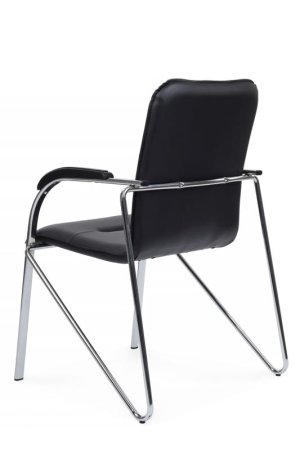 Стул Самба с пластиковыми подлокотниками SMB-03H Черный (Черный)