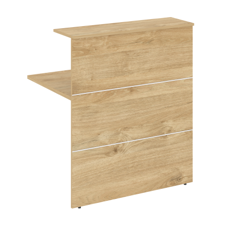 Модуль прямой высокий 980 с подвесом для монитора Onix О.R-MP.V-98C 980x736x1160 (Тиквуд Светлый)