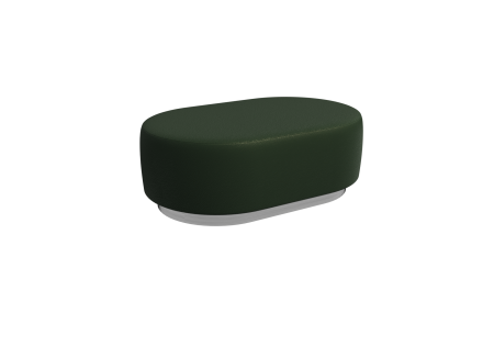 Пуфик PV-5 (Latte Lux 412/Серебро)