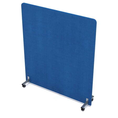 Акустическая мобильная перегородка SOFTOffice 011.МП.1316 1400x377x1600 (Indigo)