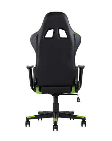 Кресло игровое TopChairs Gallardo зеленое (Геймерское кресло Gallardo зеленый)